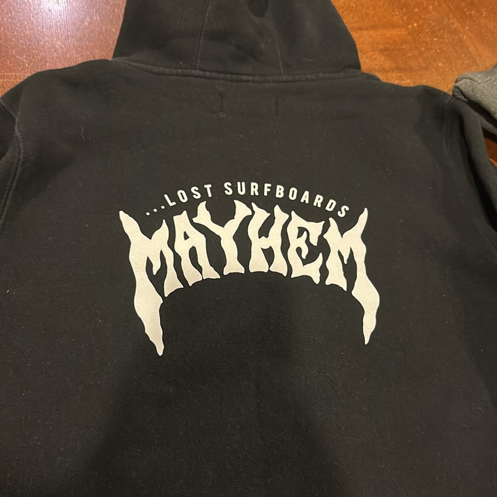 Lost Surfboards Mayhem Hoodie In Excellent Condition - Picture 2 of 3